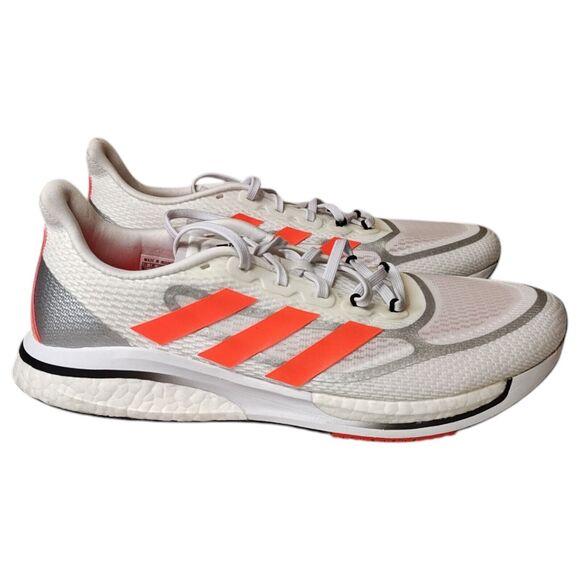 Adidas Supernova Cloud Foam Running Shoe Women's Size 10.5 White Orange Sneaker - Picture 2 of 9